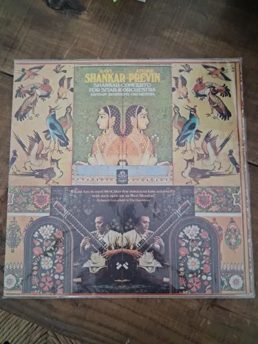 Vinil Ravi Shankar & André Previn ? Concerto for Sitar & Orchestra
