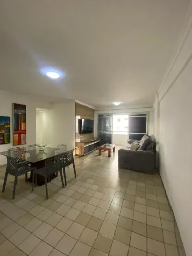 PC aluga. Apartamento MOBILIADO com 3 quartos (sendo 2 suites) Jd. Oceania