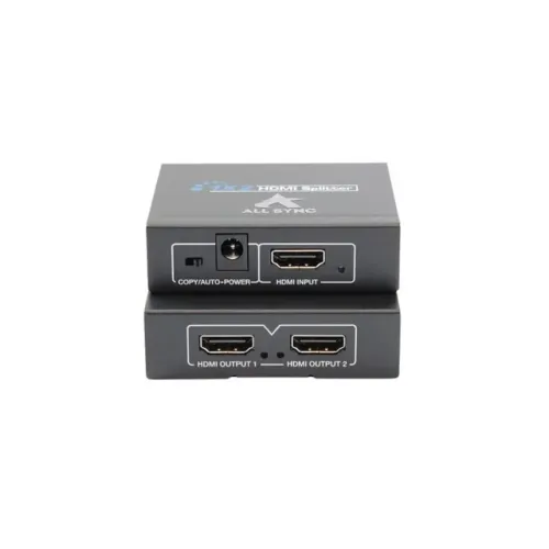 Splitter De Video HDMI 2 portas UHD 4K 30Hz / AS-VS2P