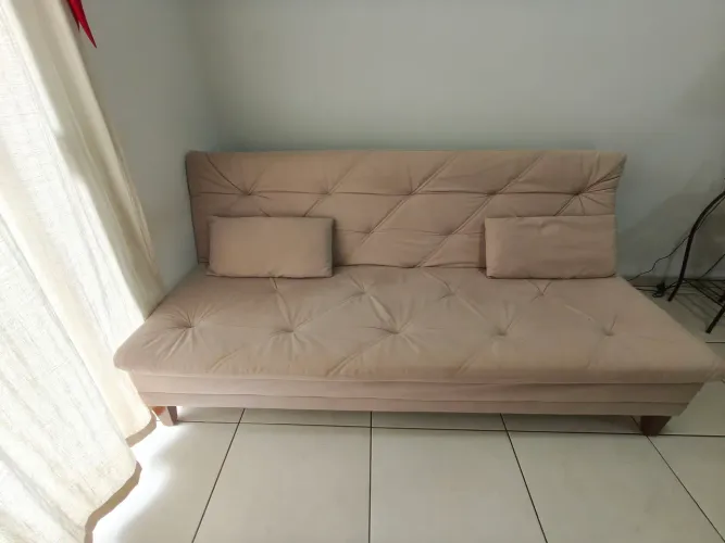 Sofá-Cama Confortável 