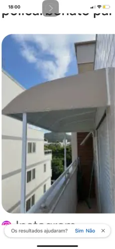 Toldo de ferro 