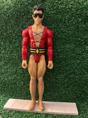 Homem-Borracha (Plastic Man) da linha Justice League Action da Mattel