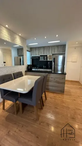 AP MOBILIADO à Venda: 3 dormt (1 suíte)  68m²  Cond. Bosque Clube | Região Central  Cotia