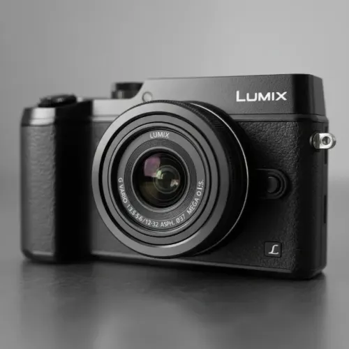 CÂMERA DIGITAL 4K GX8 COM LENTE ZOOM DE 3X 12-32MM 20MP LUMIX PANASONIC MFT OLYMPUS