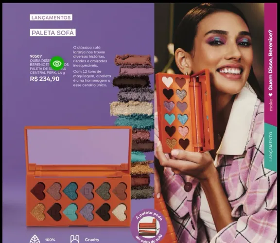 Maquiagem / paleta de cores / Boticário