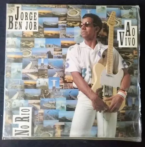 ?LP Jorge Ben Jor - Ao Vivo no Rio (1992 - Original Com Encarte)