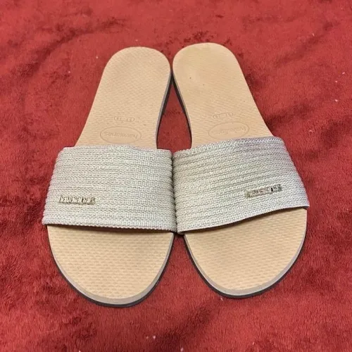 Rasteira Dourada Havaianas 37/38