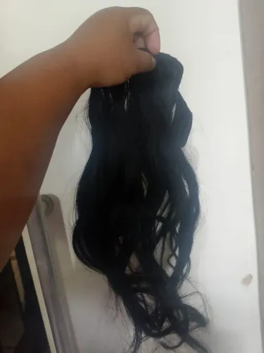 Vendo duas telas de cabelo humano 45 centímetros..150 cada uma 