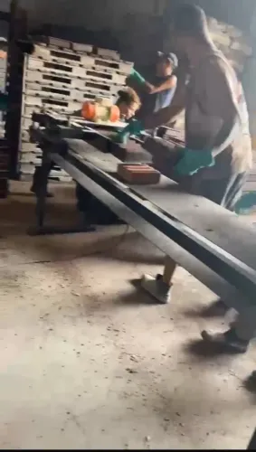 Máquina de fabricar Paver polido 