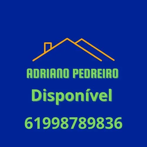 Pedreiro disponível 