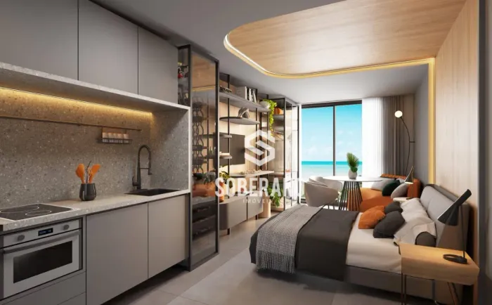 Flat à venda na Beira-Mar do Bessa, 30 m² por R$ 534.765,00 João Pessoa/PB