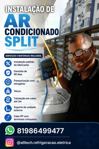 SERVIÇOS EM GERAL AR CONDICIONADO CÂMARA FRIA EXPOSITOR FREEZER BALCÃO CHILLER DE AQUÁRIO 