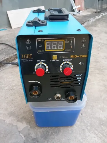Inversora de solda mig sem gas 150A