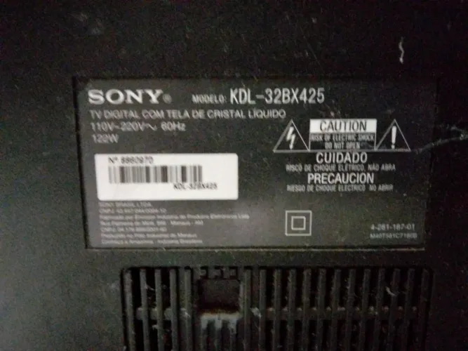 Tv para retirada de peças 