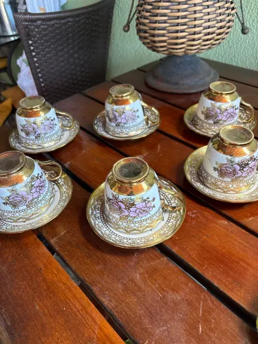 Conjunto de xícaras