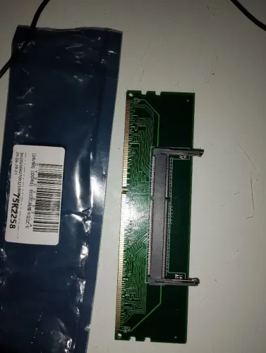 Adaptador memória ram notebook para DESKTOP DDR3