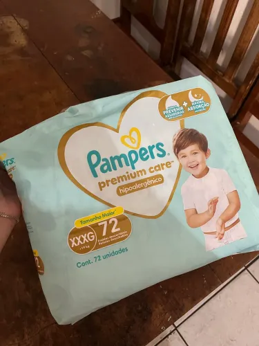 Fralda Pampers xxxg 72