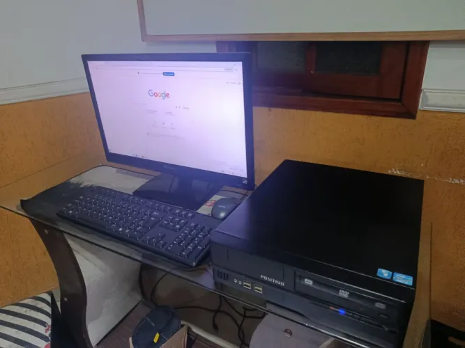 Computador Completo Intel i5 8GB + Monitor 21.5" LED Full HD - Pronto p/ Uso