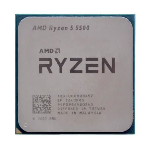 Processador AMD Ryzen 5 5500 3.6GHz (4.2GHz Turbo), 6-Cores 12-Threads