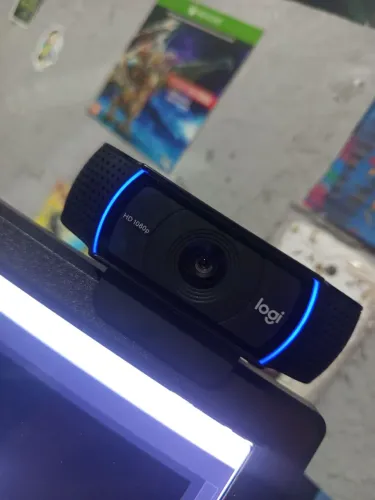 WEBCAM LOGITECH PRO C920 COM ÁUDIO PERFEITA