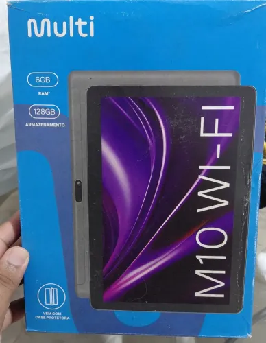 Tablet Multi M10 Wi-Fi | 128GB / 6GB RAM | Tela 10.1? | Menos de 1 ano de uso + Case