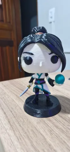 Colecionável Sage (Valorant) - Impressão 3D (Com Detalhes na Pintura)