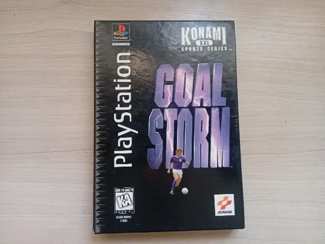 Goal Storm ORIGINAL Long Box para Playstation 1