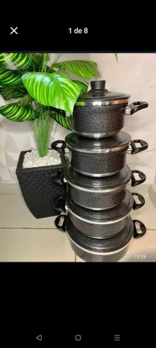 Conjunto de 5 panela da martinelle