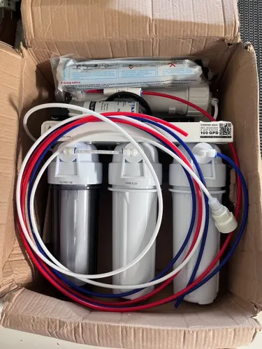 SISTEMA DE OSMOSE REVERSA 100 GPD COM BOMBA BOOSTER