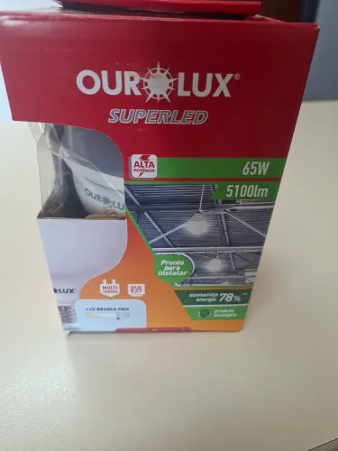 Lâmpada Superled Ourolux 65W 6500K