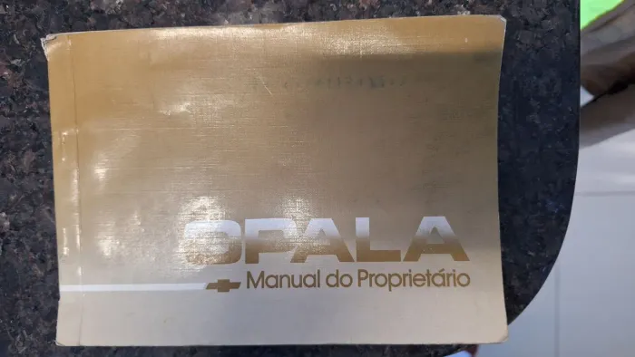 Manual Opala - Caravan - Original - Bom Estado