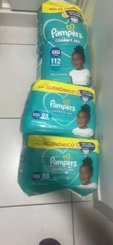 Kit fraldas Pampers XXG barato