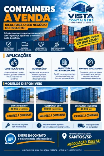 CONTAINERS MARITIMOS USADOS
