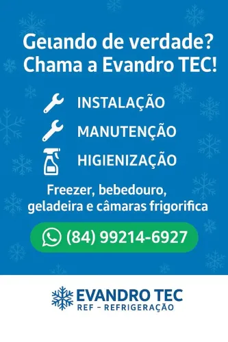 Manutenção preventiva e corretiva em equipamentos de refrigeração 