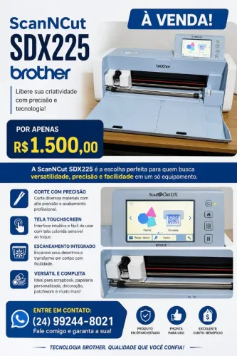 ScanCut SDX 225 Brother 