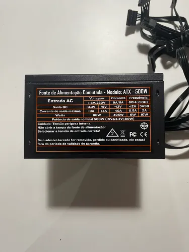 Fonte atx 500W
