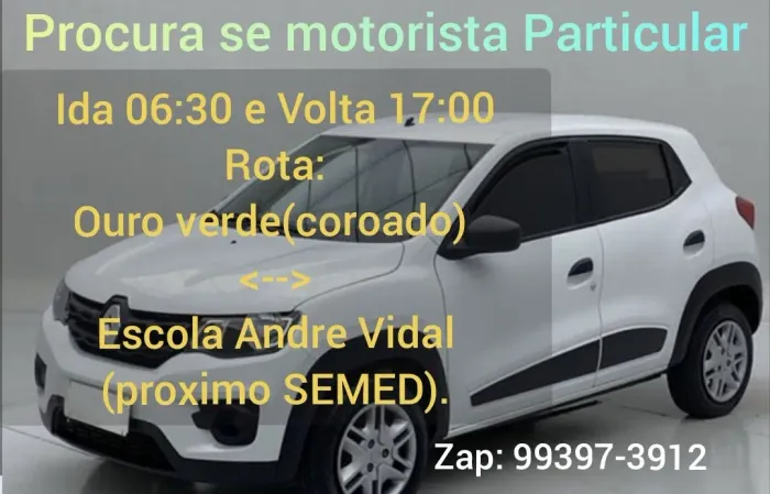 Motorista particular 