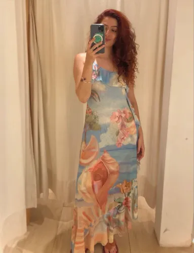 Vestido farm Nuvens