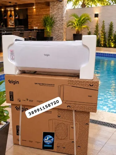 Ar condicionado Elgin 9k inverter 3 novo lacrado em estoque.