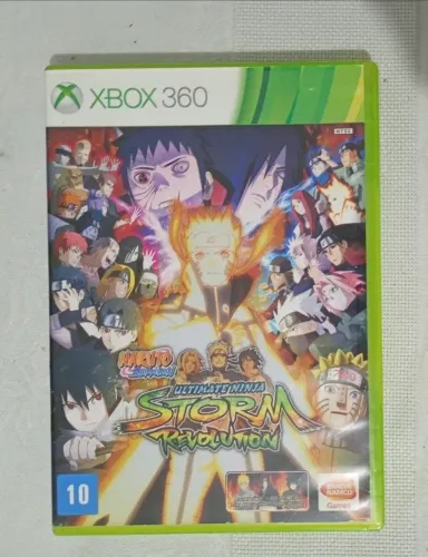 Naruto Ultimate Ninja Storm Revolution Xbox 360 - Mídia Física Original -