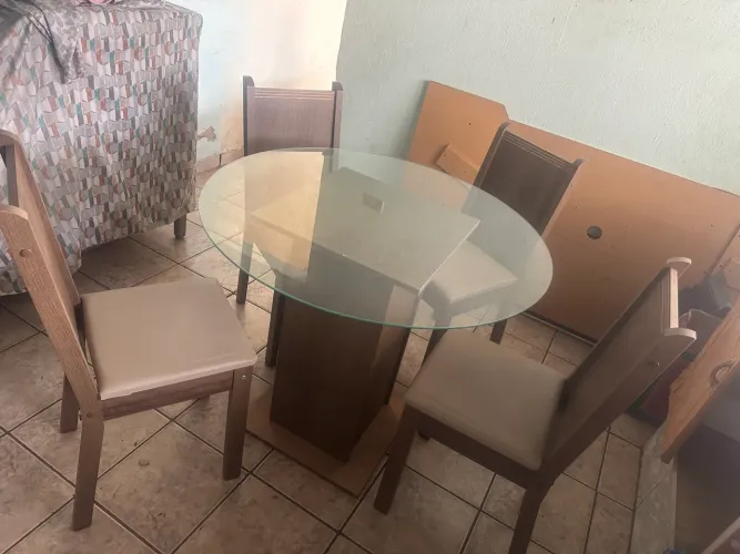 Mesa de vidro 