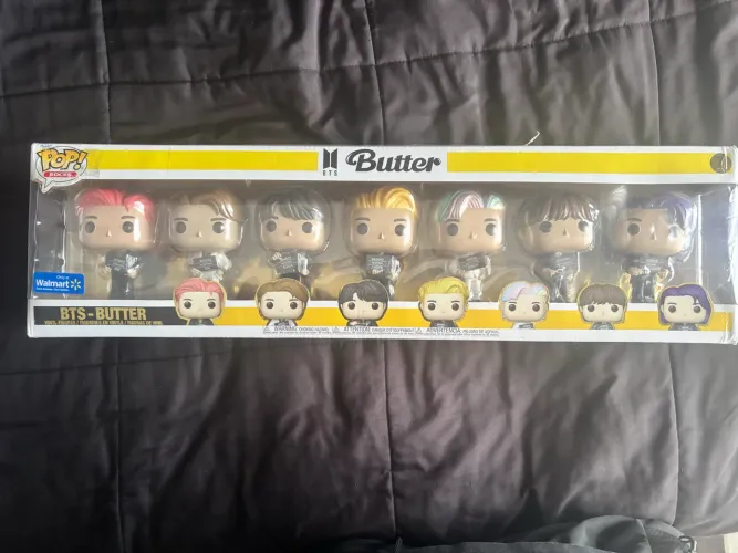 Funko Pop! Rocks BTS Butter 2022 7 Pack Exclusivo