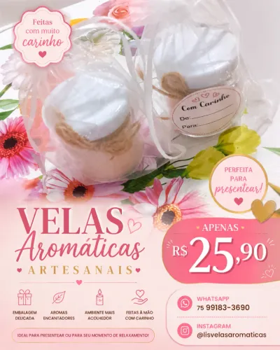Velas aromáticas