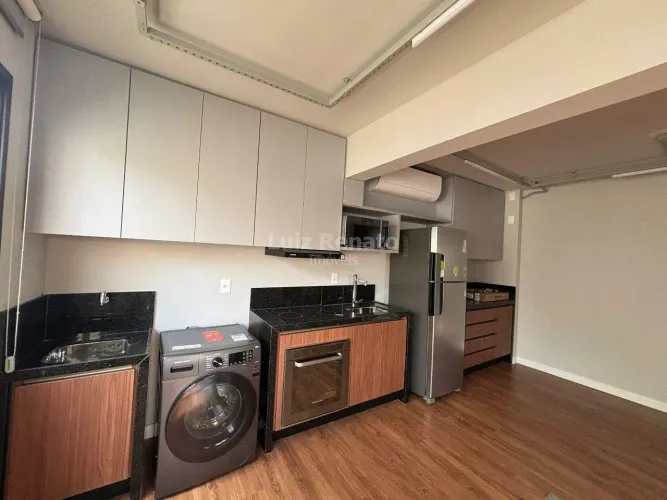 Flat para locação, 1 suíte, 49m² no Santa Tereza