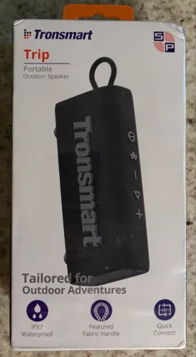 Caixa de som Tronsmart Bluetooth Trip Portátil preta