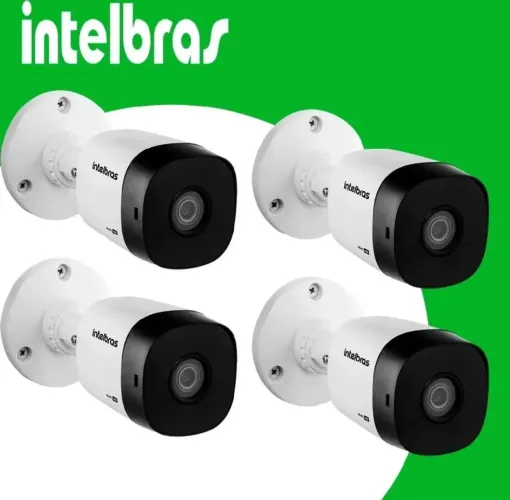 camera de segurança, cerca elétrica, concertina