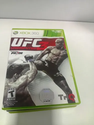 Jogo ufc 3 xbox360