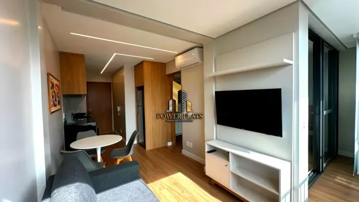 Flat 42m² na Consolação ao lado da FAAP com 1 dormitório e 1 vaga de garagem