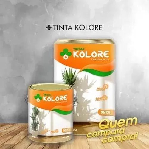 TINTA ECONÔMICA KOLORE 18 LITROS BRANCO GELO
