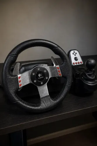 Simulador Volante Logitech g27 Completo Com Cambio